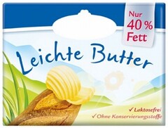 Leichte Butter, Nur 40 % Fett, Laktosefrei, Ohne Konservierungsstoffe
