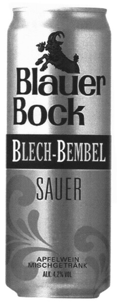 Blauer Bock BLECH-BEMBEL