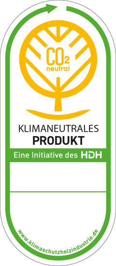 CO² neutral KLIMANEUTRALES PRODUKT Eine Initiative des HDH