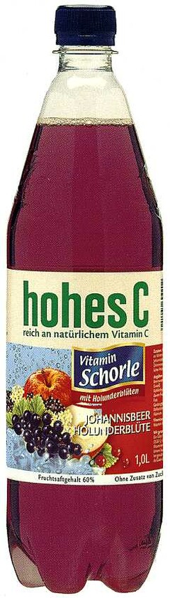 hohes C Vitamin Schorle