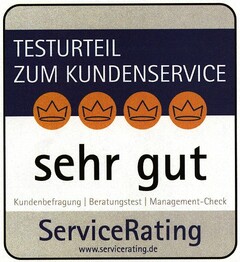 TESTURTEIL ZUM KUNDENSERVICE ServiceRating