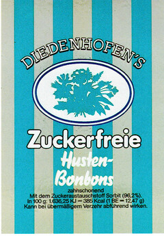 DIEDENHOFEN`S Zuckerfreie Husten- Bonbons