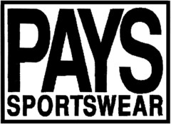 PAYS SPORTSWEAR