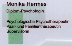 Monika Hermes Diplom-Psychologin