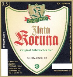 Zlata Koruna Original Böhmisches Bier