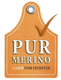 PUR MERINO LAMM VOM FEINSTEN