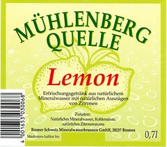 MÜHLENBERG QUELLE Lemon