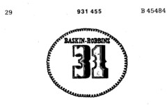 BASKIN-ROBBINS 31