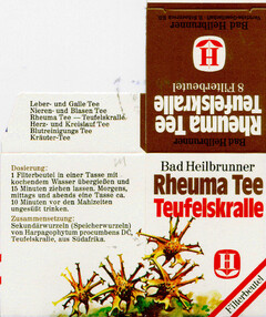 Bad Heilbrunner Rheuma Tee Teufelskralle