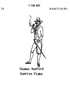 Thomas Radford Sunrise Flake