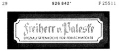 Freiherr v.Paleske