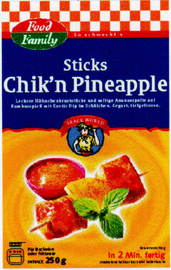 Sticks Chik'n Pineapple
