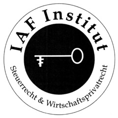 IAF Institut Steuerrecht & Wirtschaftsprivatrecht