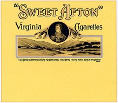 "SWEET AFTON" Virginia Cigarettes