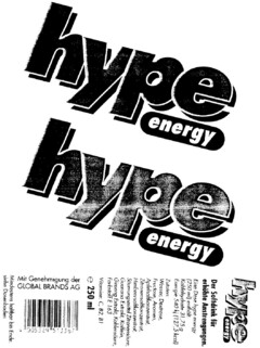 hype energy