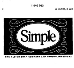 Simple THE ALBION SOAP COMPANY LTD Hampton, Middlesex