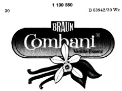 BRAUN Combani  Vanille-Essenz