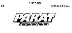 PARAT Zargenschaum