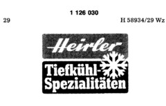 Heirler Tiefkühl-Spezialitäten