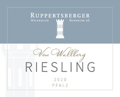 RUPPERTSBERGER WEINKELLER HOHEBURG EG Von Wallberg RIESLING 2020 PFALZ