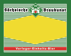 Sächsische Braukunst VEB Verleger-Einheits-Bier