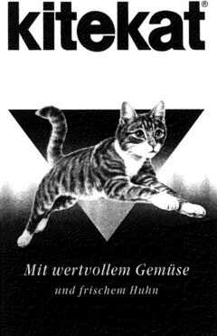 kitekat Mit wertvollem Gemüse und frischem Huhn