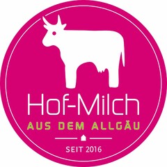 Hof-Milch AUS DEM ALLGÄU SEIT 2016