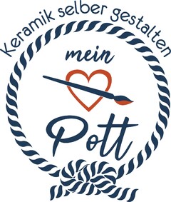 Keramik selber gestalten mein Pott