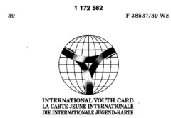 INTERNATIONAL YOUTH CARD LA CARTE JEUNE INTERNATIONELE DIE INTERNATIONALE JUGENDKARTE