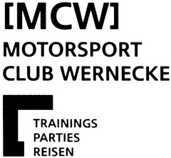 MCW MOTORSPORT CLUB WERNECKE TRAININGS PARTIES REISEN