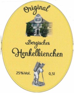 Original Bergisches Henkelbienchen 25% Vol. 0,5l