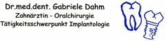 Dr.med.dent. Gabriele Dahm