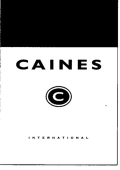 CAINES C
