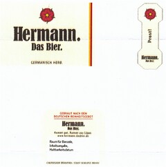 Hermann. Das Bier.