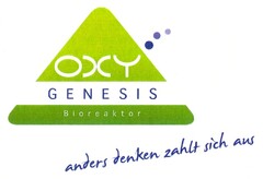 OXY GENESIS BIOREAKTOR anders denken zahlt sich aus