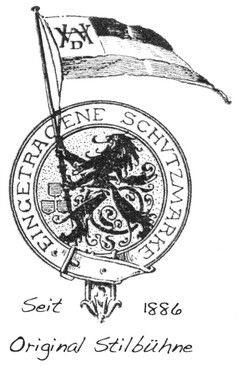 EINGETRAGENE SCHUTZMARKE Seit 1886 Original Stilbühne