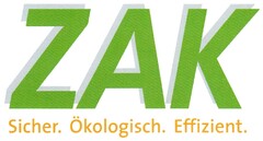 ZAK Sicher. Ökologisch. Effizient.