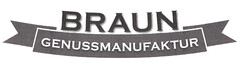 BRAUN GENUSSMANUFAKTUR