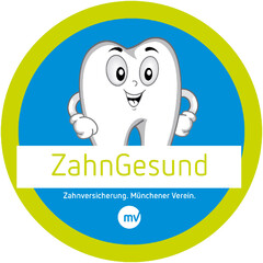 ZahnGesund Zahnversicherung. Münchener Verein. mv