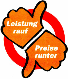 Leistung rauf Preise runter