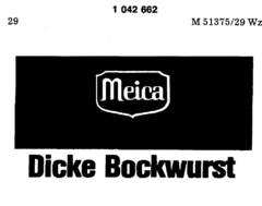 Meica Dicke Bockwurst