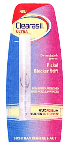 Clearasil. Pickel Blocker Stift