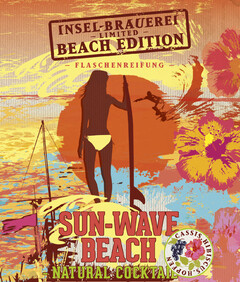 INSEL BRAUEREI LIMITED BEACH EDITION FLASCHENREIFUNG SUN-WAVE BEACH NATURAL-COCKTAIL