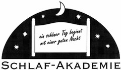 ein schöner Tag beginnt mit einer guten Nacht SCHLAF-AKADEMIE