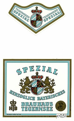 SPEZIAL HERZOGLICH BAYERISCHES BRAUHAUS TEGERNSEE