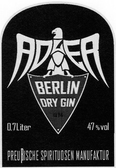 ADLER BERLIN DRY GIN