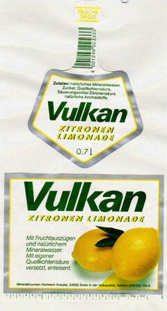 Vulkan ZITRONEN LIMONADE