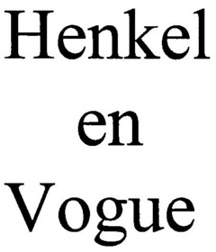 Henkel en Vogue