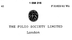 FS THE FOLIO SOCIETY LIMITED London