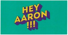 Hey Aaron !!!